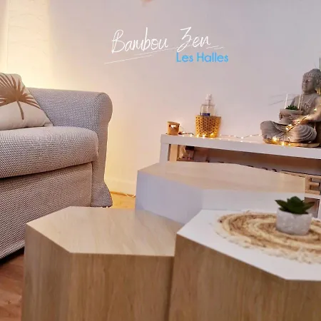 Bambou Zen - Hypercentre - Arrivée Autonome - Courtsejour37 Tours