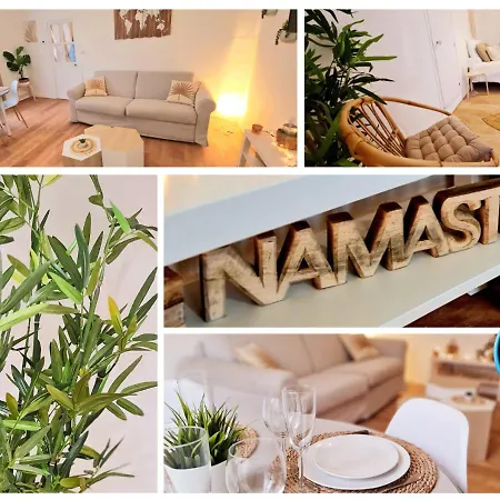 Appartement Bambou Zen - Hypercentre - Arrivée Autonome - Courtsejour37 Tours