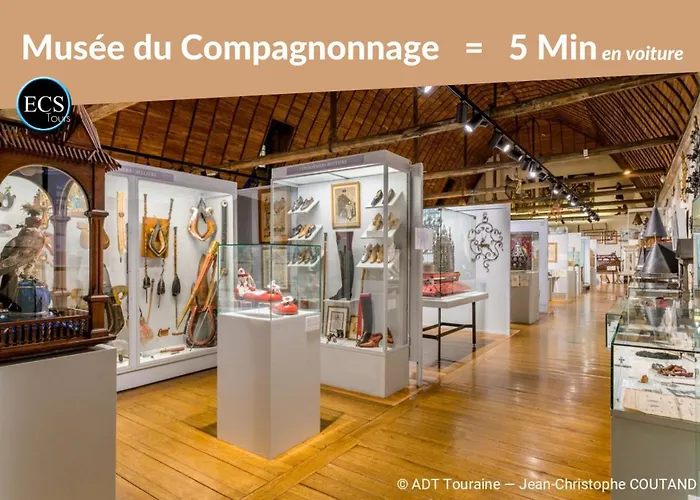 Bambou Zen - 5 Couchages - Vieux Appartement Tours