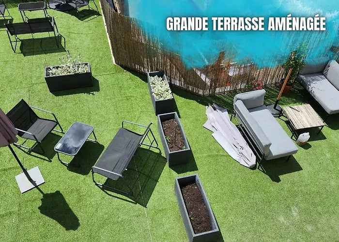 Bambou Zen - 5 Couchages - Vieux Appartement Tours