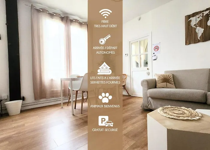 Bambou Zen - 5 Couchages - Vieux Appartement *