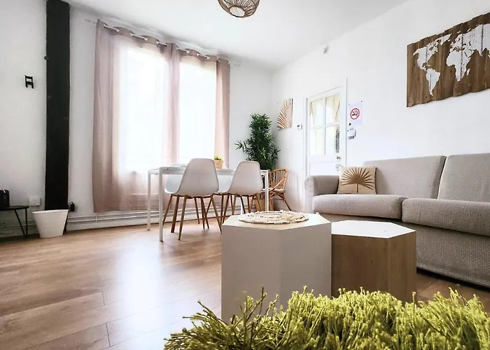 Bambou Zen - 5 Couchages - Vieux Appartement